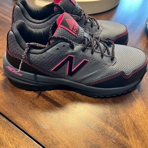 New Balance Black and Pink work Shoes.